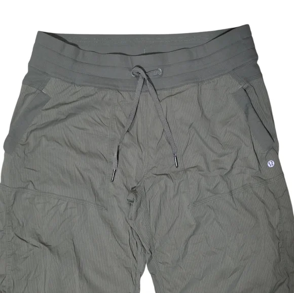 Lululemon Studio Pant Fatigue Green Size 12 - Picture 5 of 10